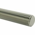 Bsc Preferred High-Strength Steel Threaded Rod 1-8 Thread Size 8 Long 90322A219